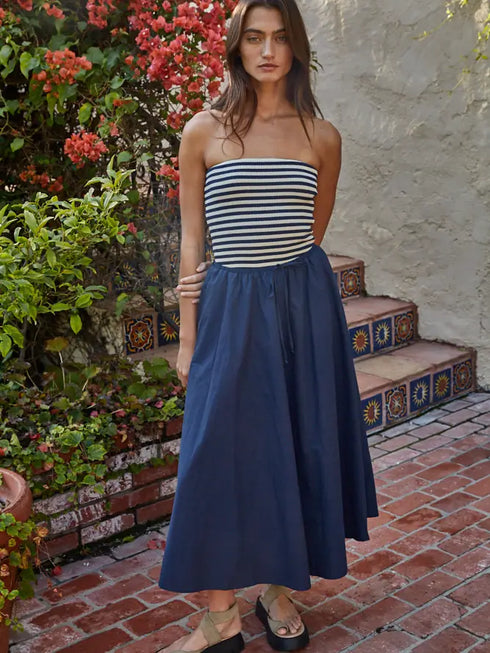DRAWSTRING FARE SKIRT
