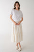 CAMILLE MICRO DOT SKIRT