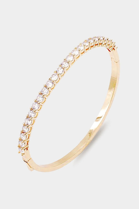 CZ EMBELLISHED EVENING BANGLE