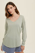 LONG SLEEVE COTTON TOP