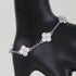 BEADED CLOVER BRACELET
