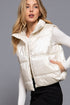 HIGH NECK PUFFER VEST