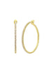 CRYSTAL HOOPS