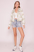 SAGE PLAID JACKET
