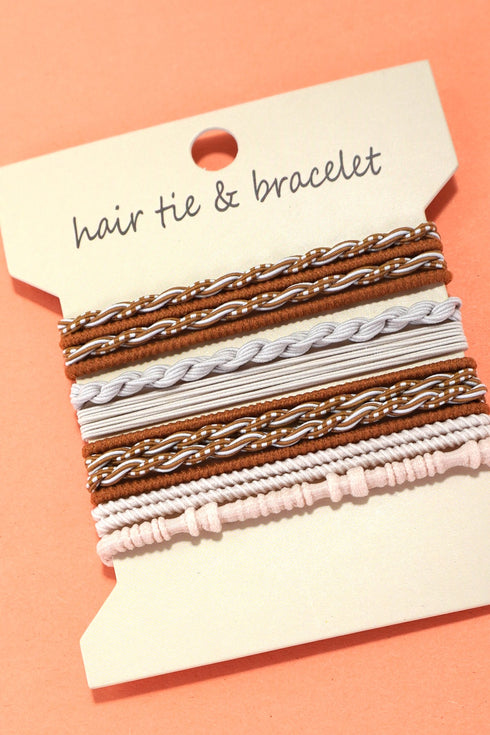 BOHO KNOT HAIRTIE BRACELETS