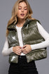 HIGH NECK PUFFER VEST