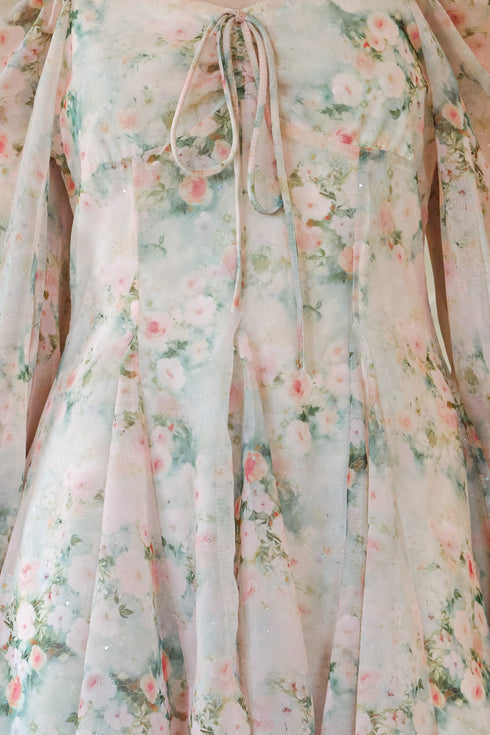 SHIMMER GARDEN PARTY DRESS