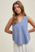 V-NECK BASIC TANK TOP