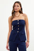 EVELYN STRAPLESS VEST