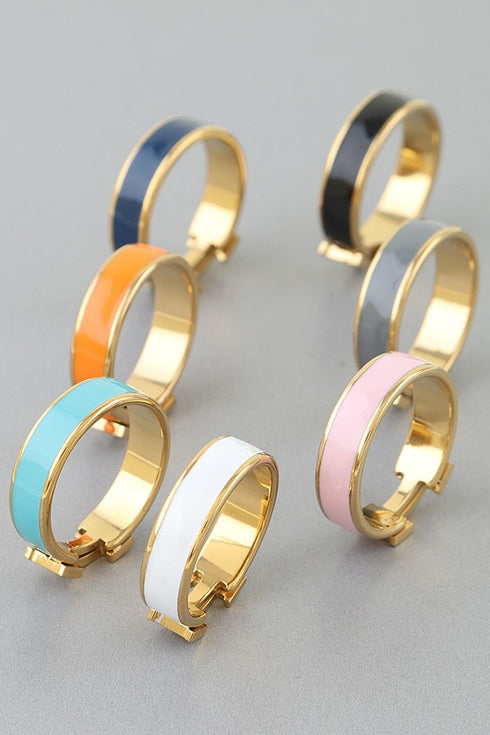 ENAMEL H RING