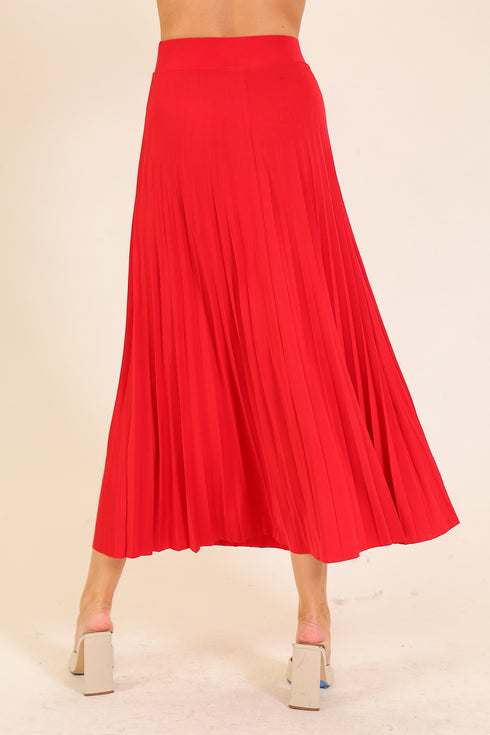 PLEATED HOLIDAY MAXI