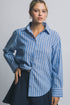 EMERSON STRIPE BUTTON TOP
