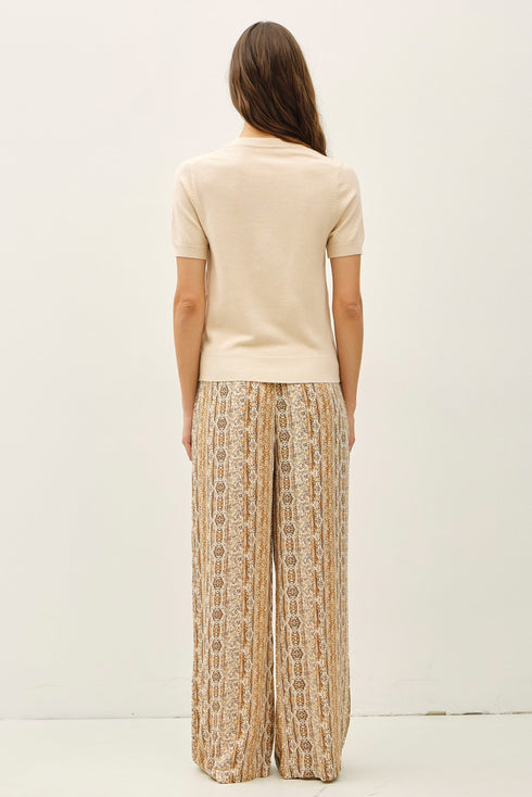 ROWAN SHORTSLEEVE SWEATER TOP