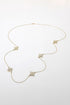 FLORAL STATION NECKLACE