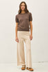 ROWAN SHORTSLEEVE SWEATER TOP