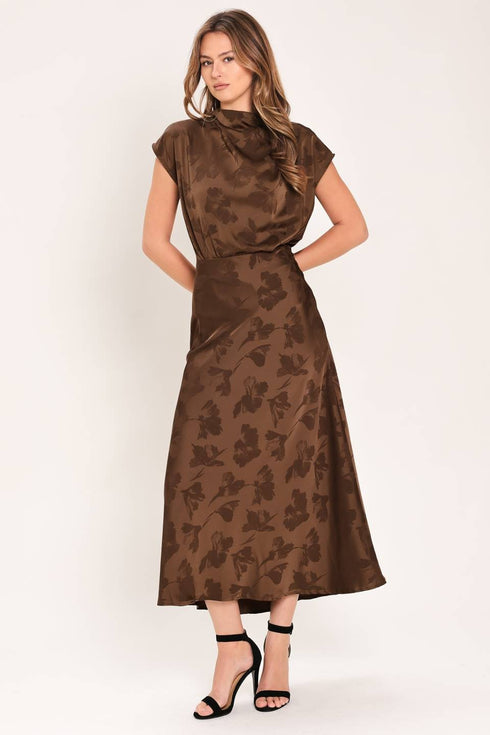 TWILA JACQUARD SKIRT