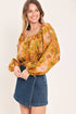 AUTUM FLORAL TOP