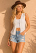 OPEN KNIT SUMMER VEST