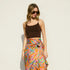 SUNBURST PALM SKIRT