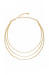TRIPLE FLEX CHAIN NECKLACE