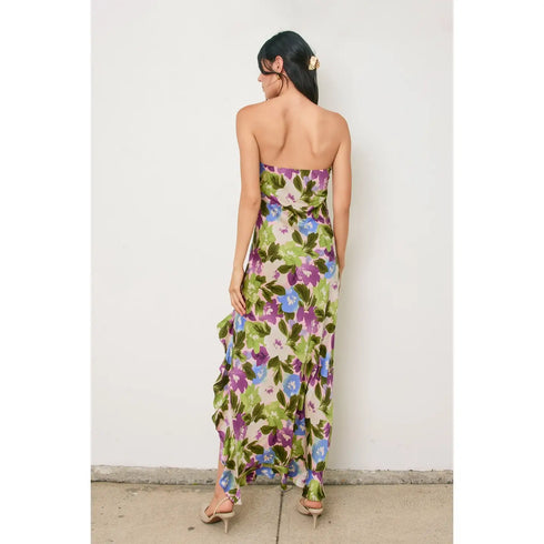 VIOLET ORCHID MAXI DRESS