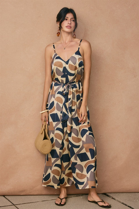 MOSAIC BLUES DRESS