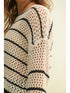 OPEN WEAVE SWEATER