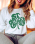 St Patricks Lucky Adult Crewneck Pullover