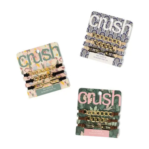 CRUSH HAIR TIE BRACELETS