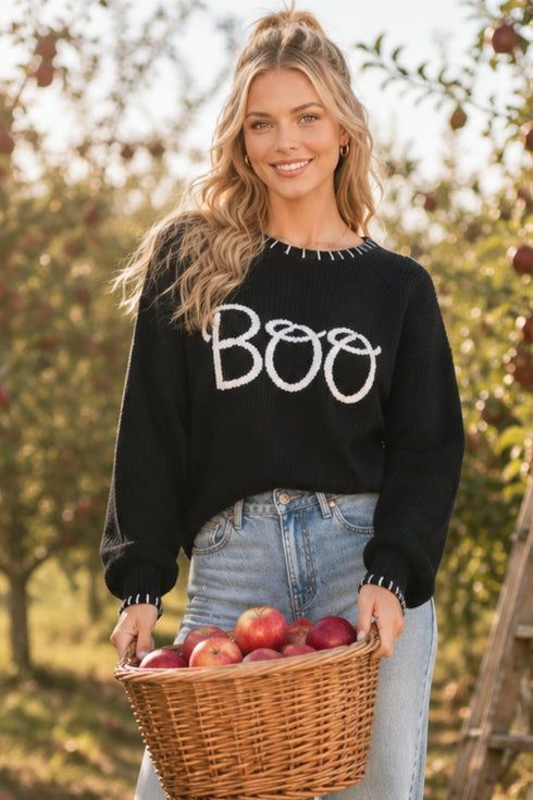 BOO SWEATER