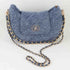QUILTED DENIM CROSSBODY