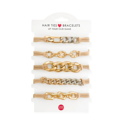HAIR TIE BRACELET SET