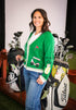 GOLF PATCH CARDIGAN