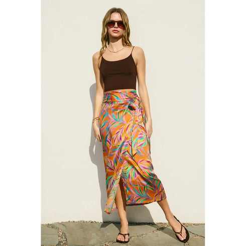 SUNBURST PALM SKIRT