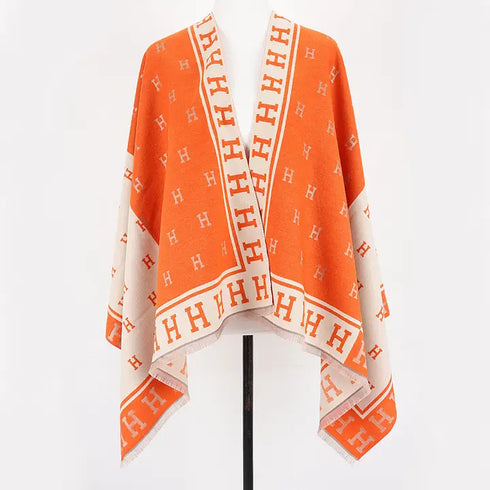 H PRINT SCARF