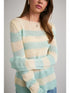 JEN STRIPE KNIT SWEATER