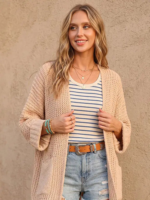 COZY OPEN FRONT CARDI