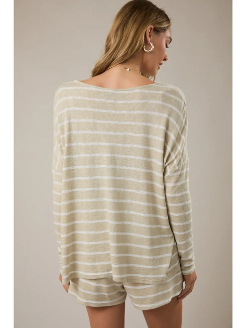 LUNA STRIPE TOP