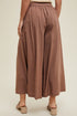 WIDE LEG CAPRI PANTS