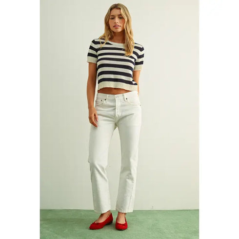 CORINA STRIPED TOP