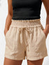 TENCEL DRAWSTRING SHORT