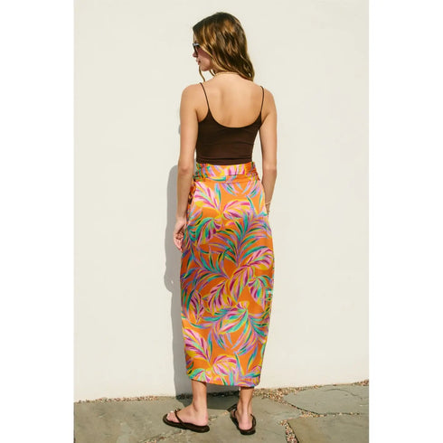 SUNBURST PALM SKIRT