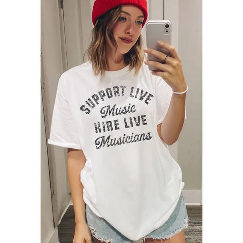 LIVE MUSIC TEE