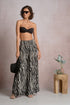 EXOTIC PRINT PALAZZO PANT