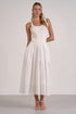 SOPHIA MIXED MEDIA DRESS