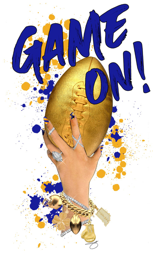 GOLDEN FOOTBALL TEE