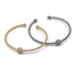 GOLD PLATED OPEN BANGLE